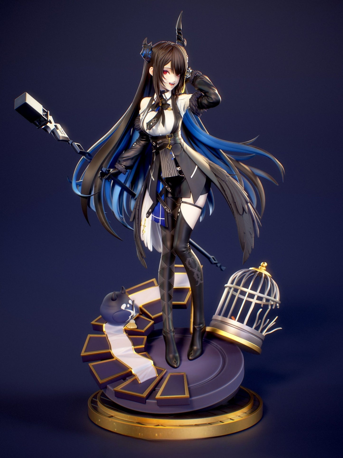 3767 Nerissa Ravencroft - Virtual YouTuber - STL 3D Print Files