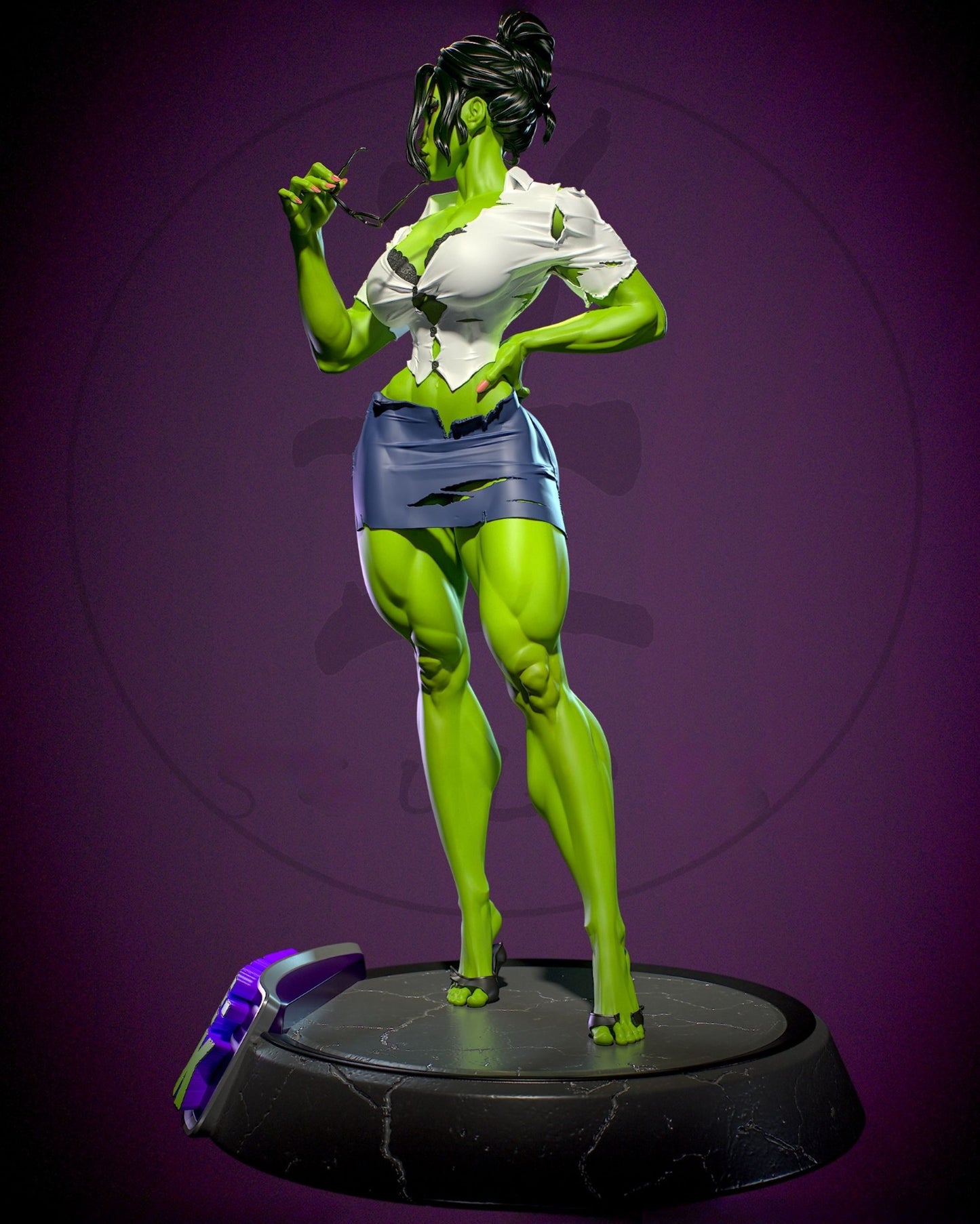 3973 She Hulk NSFW - Marvel Comics - STL 3D Print Files