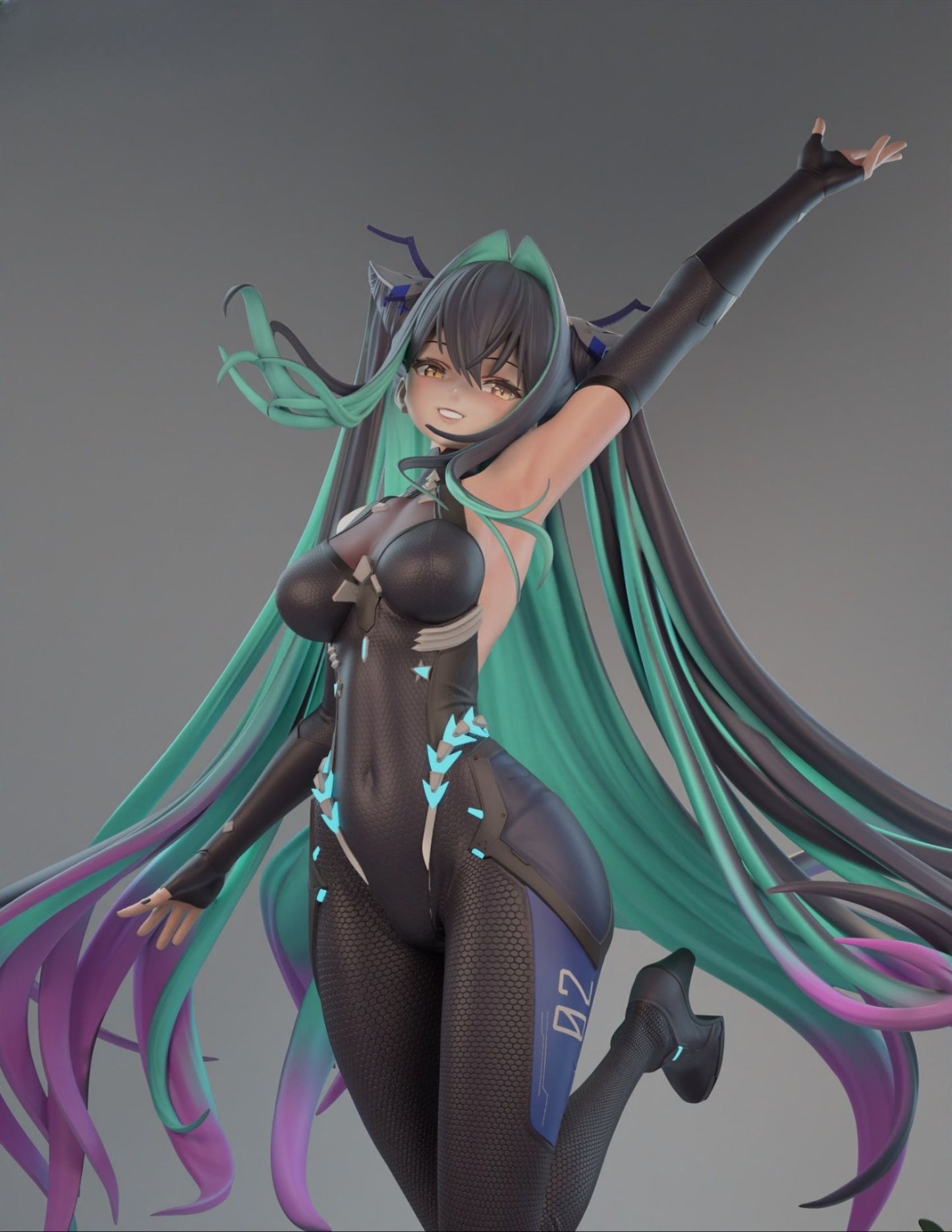 3989 Little Mermaid- Nikke Goddess of Victory - STL 3D Print Files