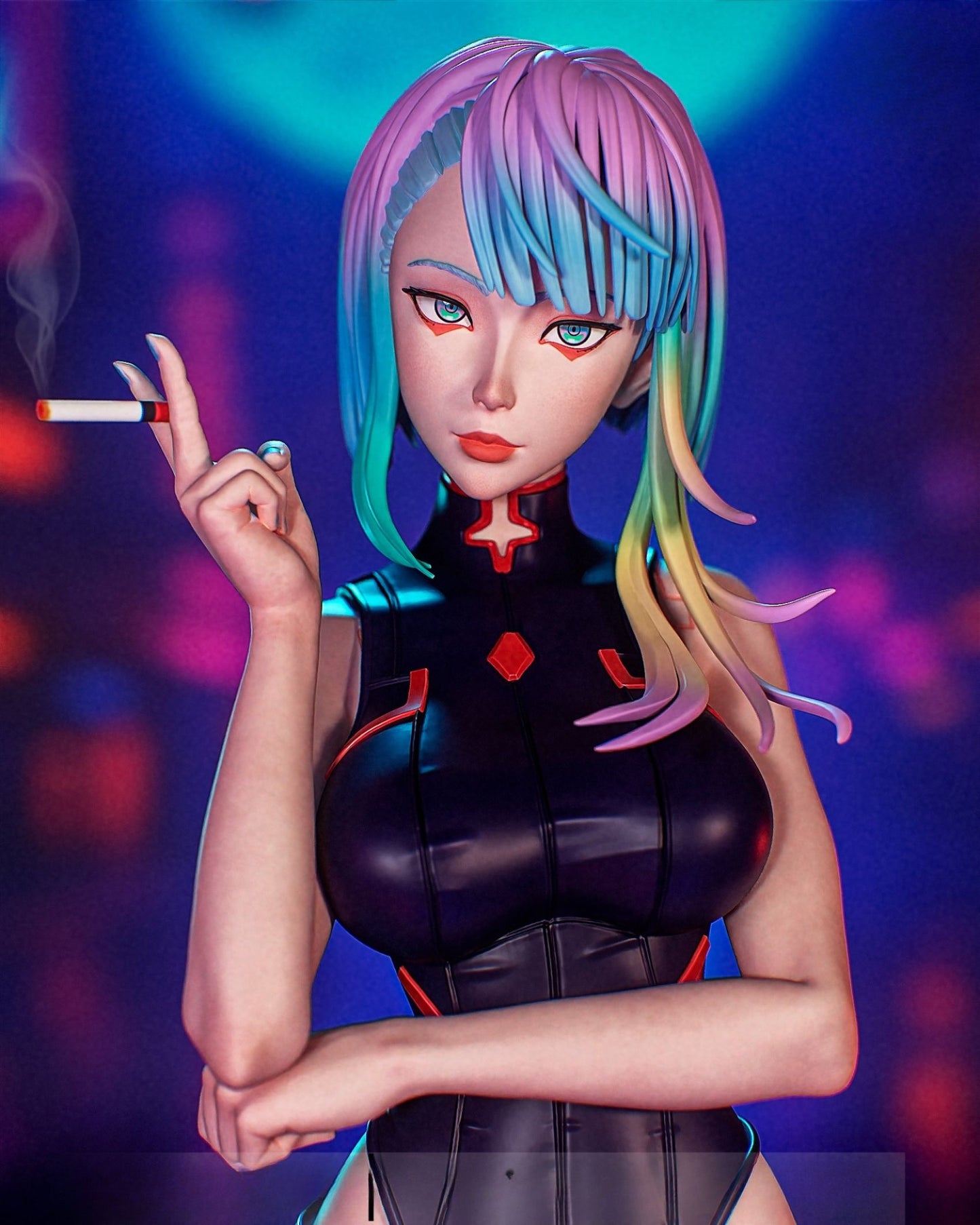 4024 Lucy NSFW - Cyberpunk Edgerunners - STL 3D Print Files