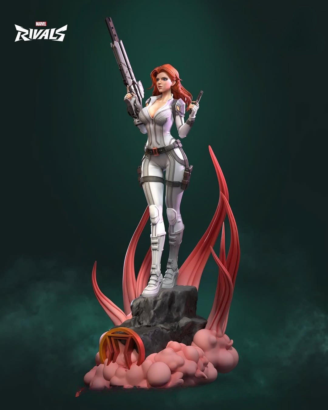 4044 Black Widow NSFW - Marvel Rivals - STL 3D Print Files