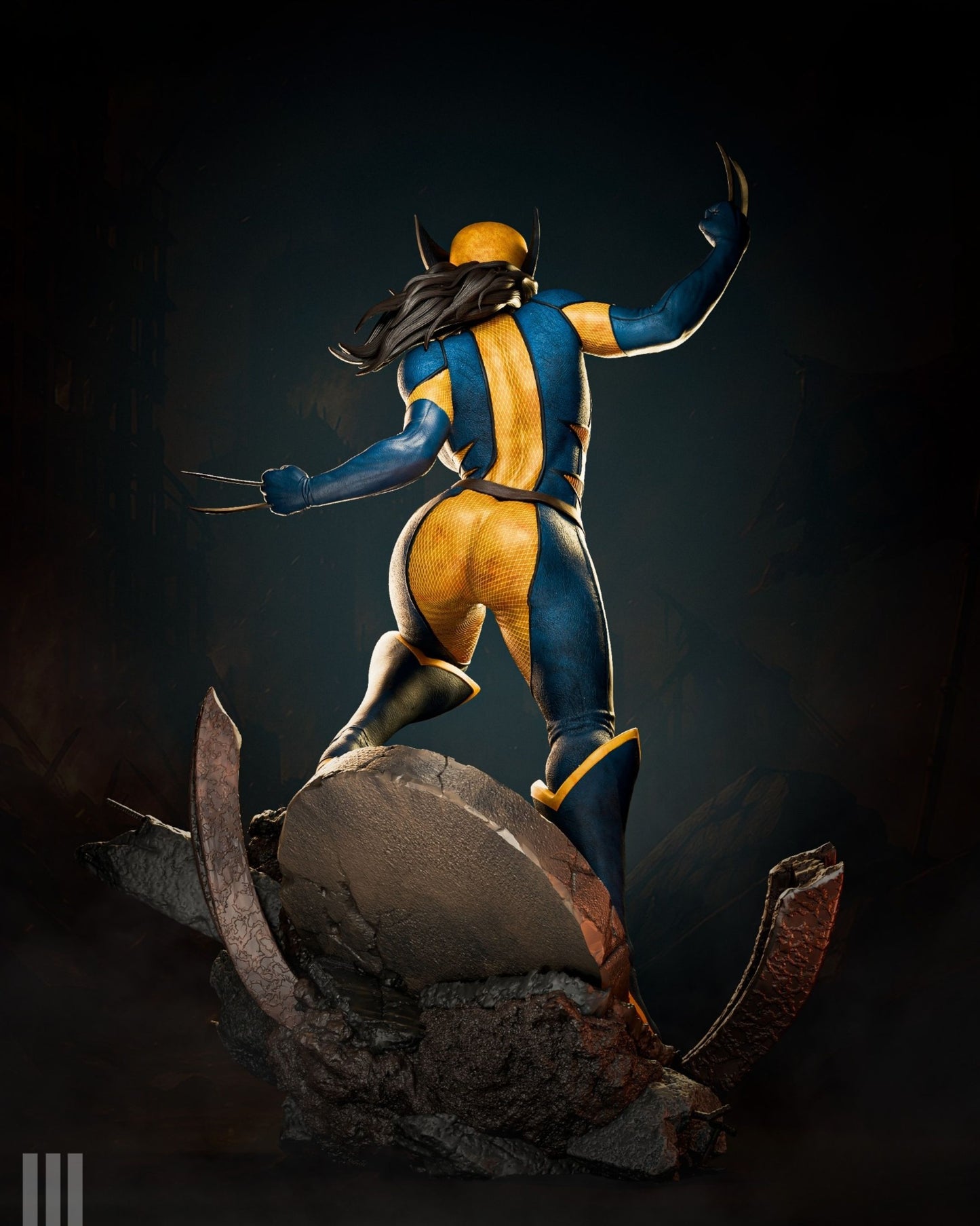 4054 X-23 - X-men - STL 3D Print Files