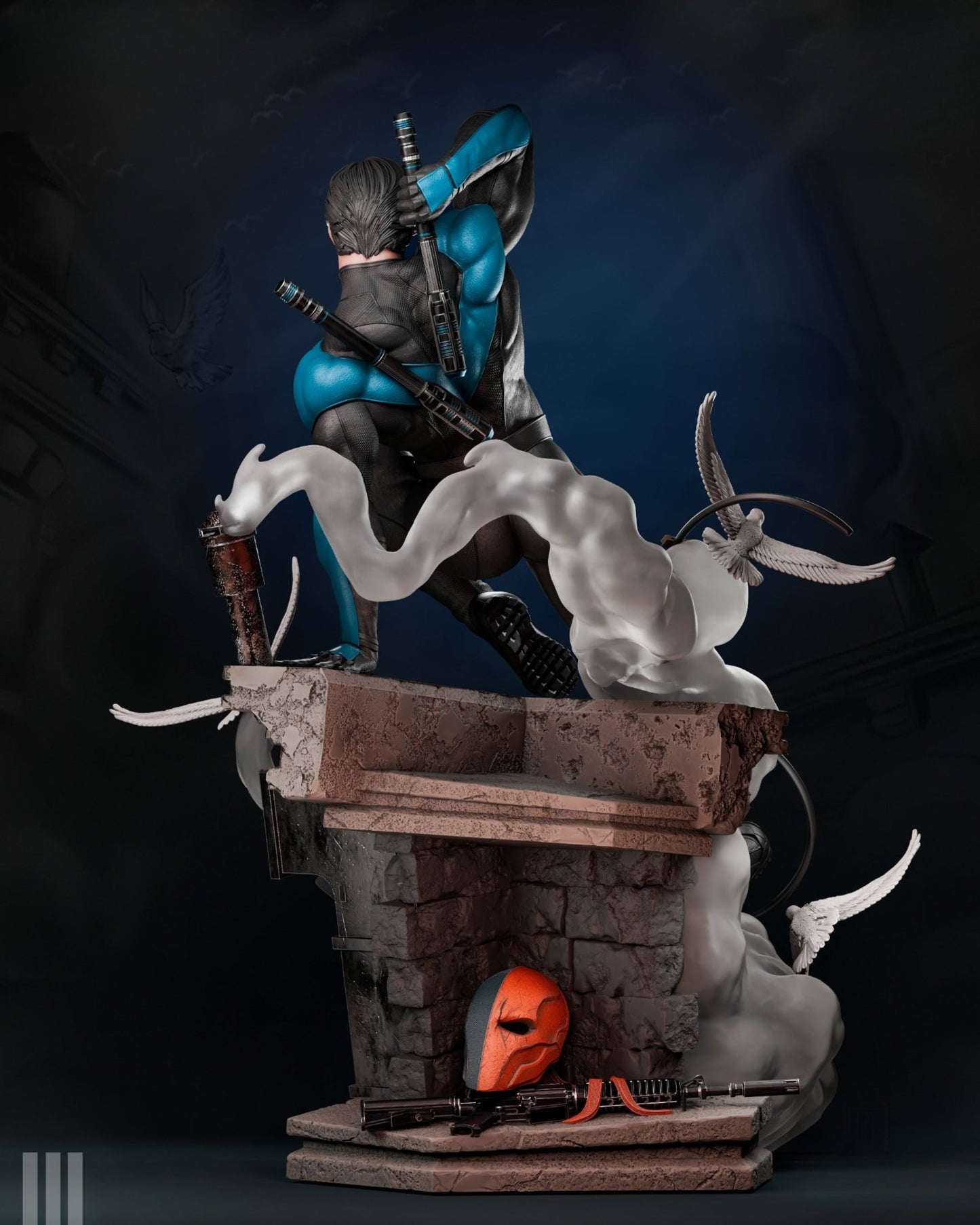 4061 Nightwing - Batman - STL 3D Print Files