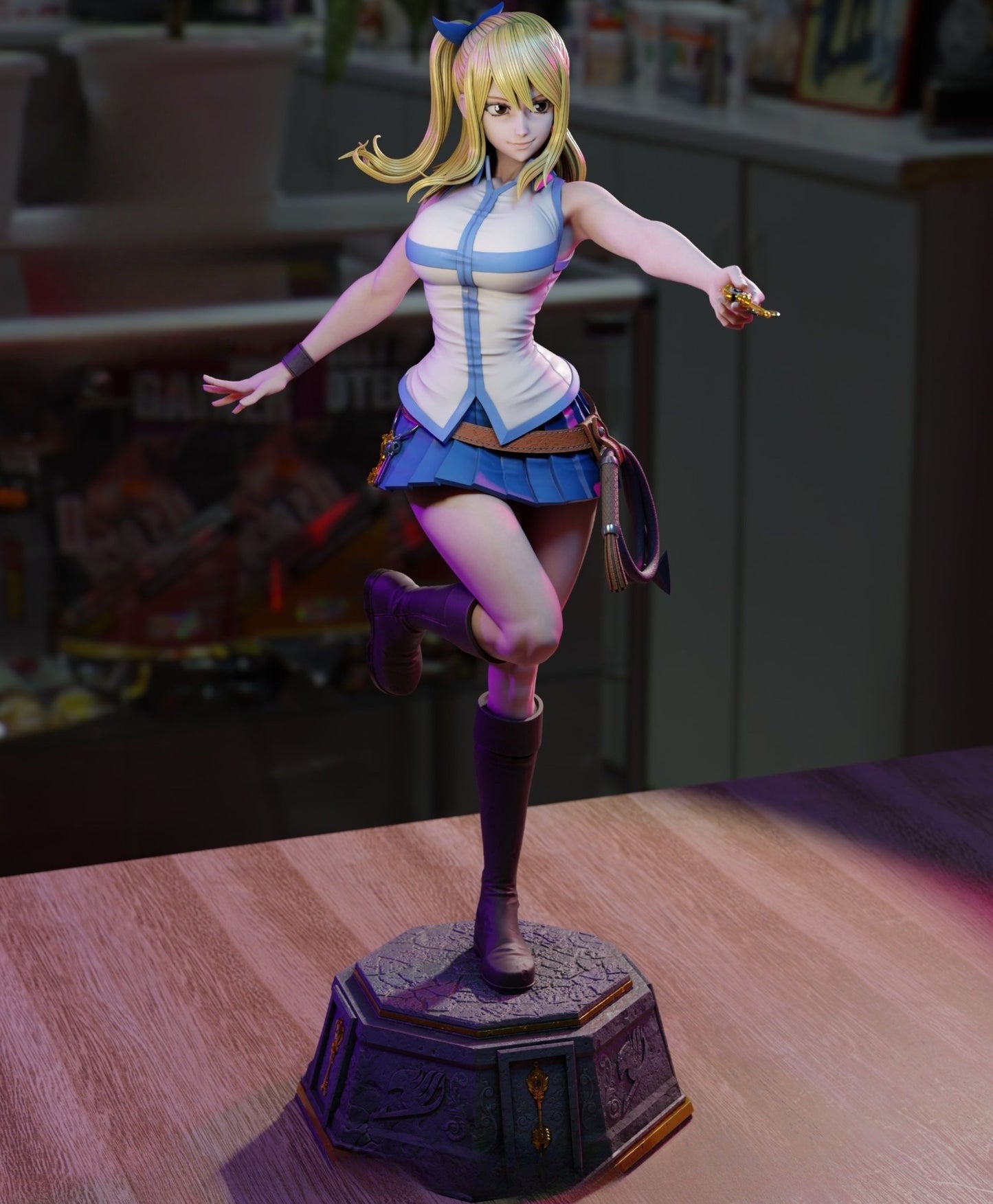4105 Lucy Heartfilia NSFW - Fairy Tail - STL 3D Print Files