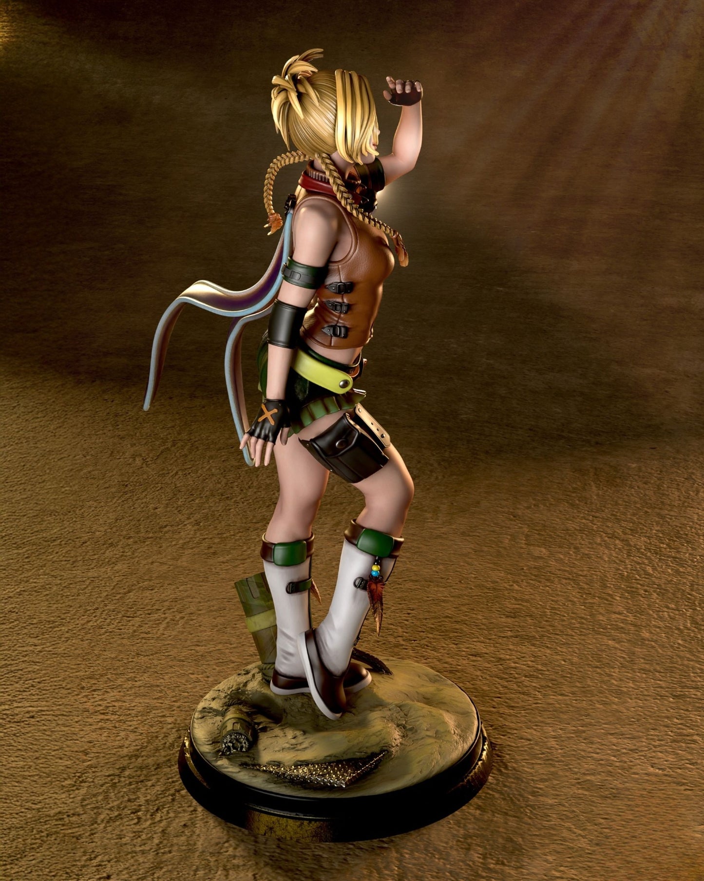 4119 Rikku - Final Fantasy - STL 3D Print Files