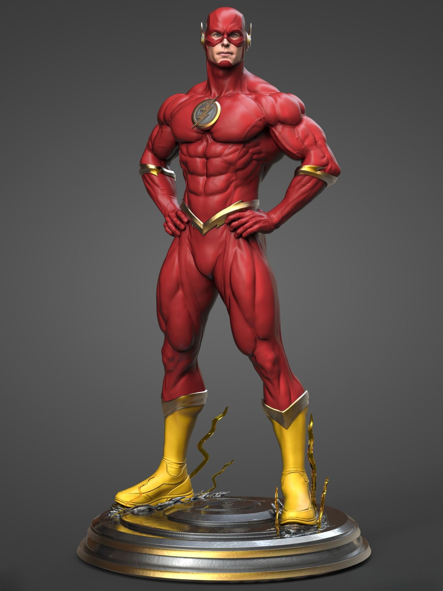 4200 The Flash - DC Comics - STL 3D Print Files