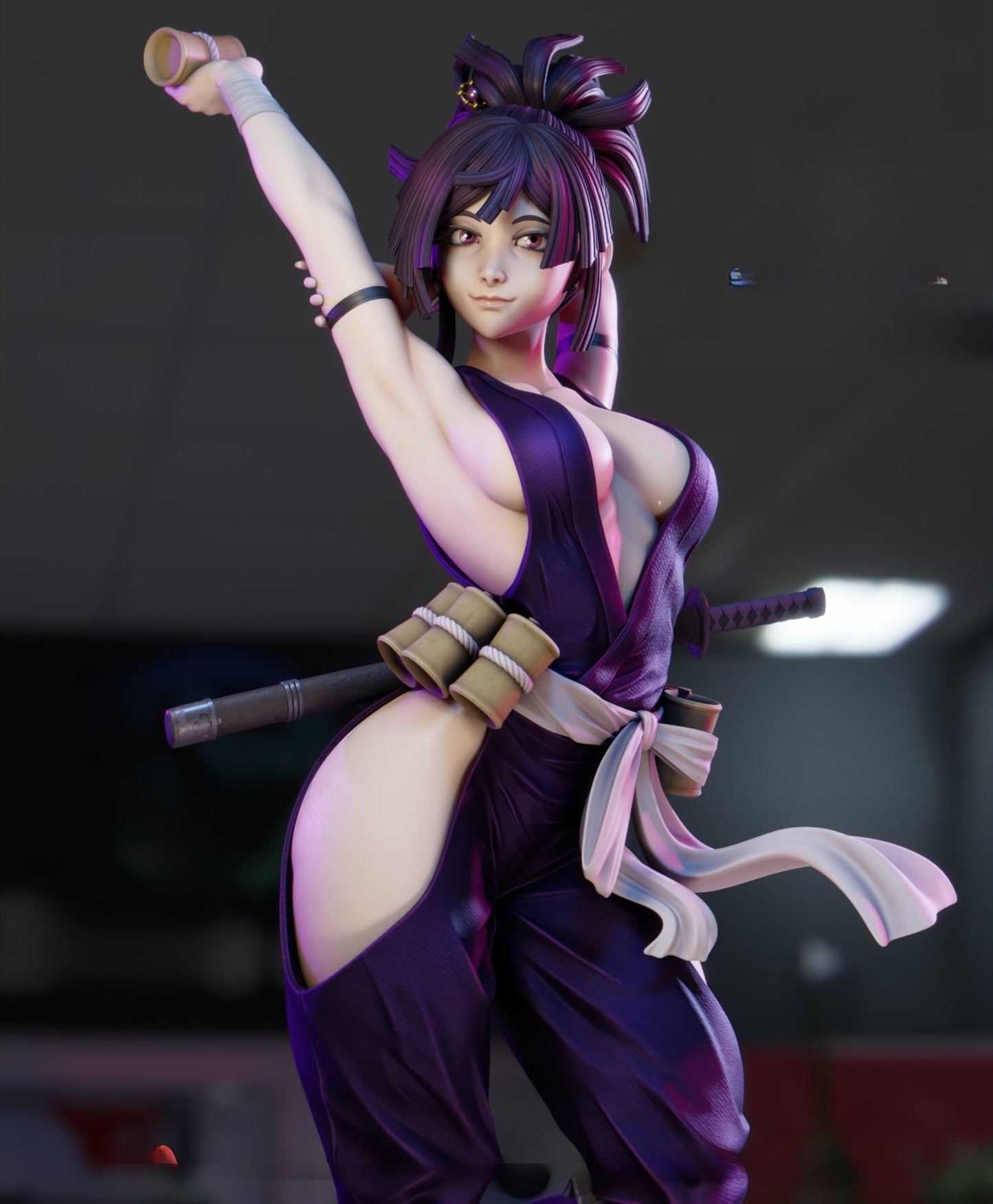 4253 Yuzuriha NSFW - Hell's Paradise - STL 3D Print Files