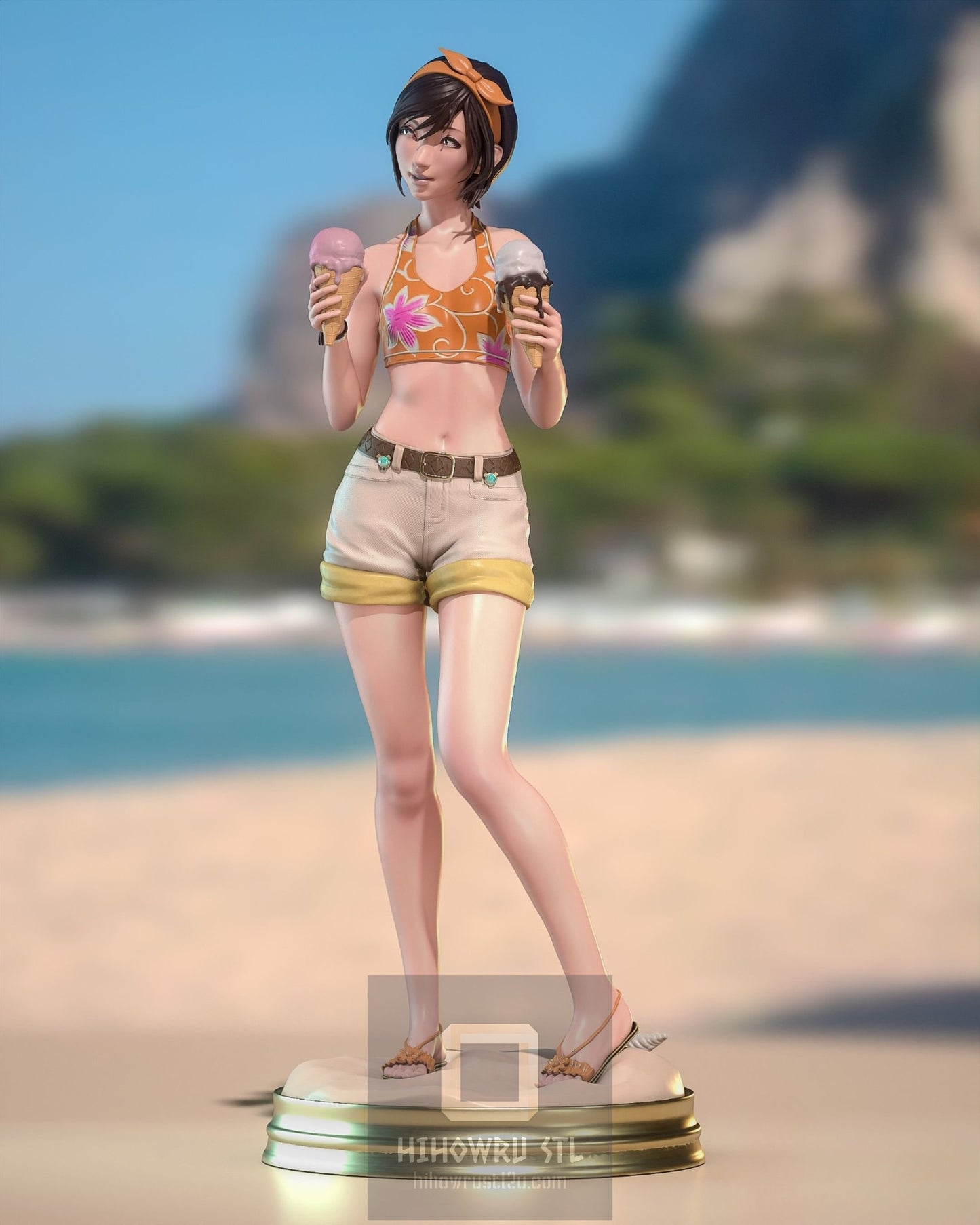 4285 Yuffie Kisaragi - Final Fantasy - STL 3D Print Files