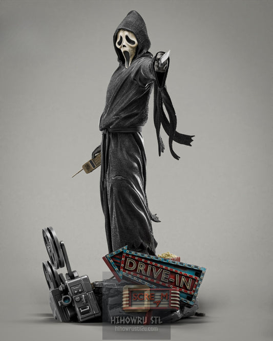 4956 Ghostface - Scary Movie - STL 3D Print Files