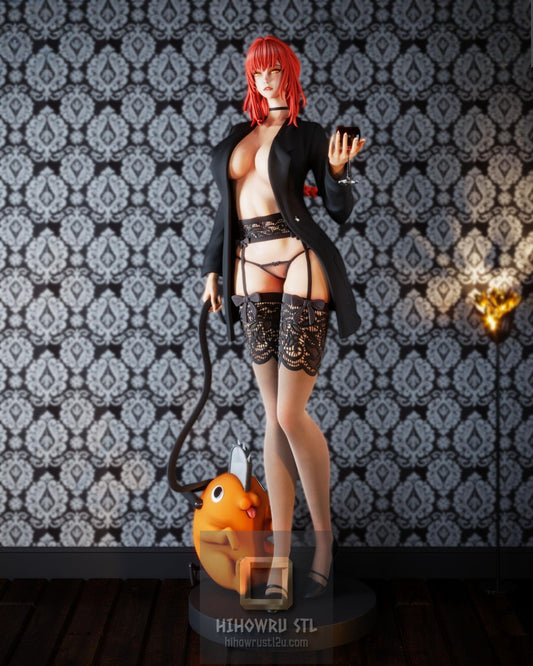 5549 Makima - Chainsaw Man - STL 3D Print Files
