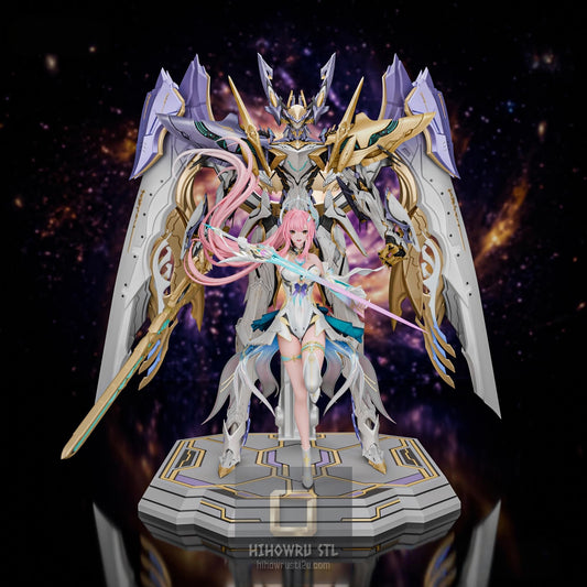 5561 Exostrider and Aemeath – Wuthering Waves - STL 3D Print Files