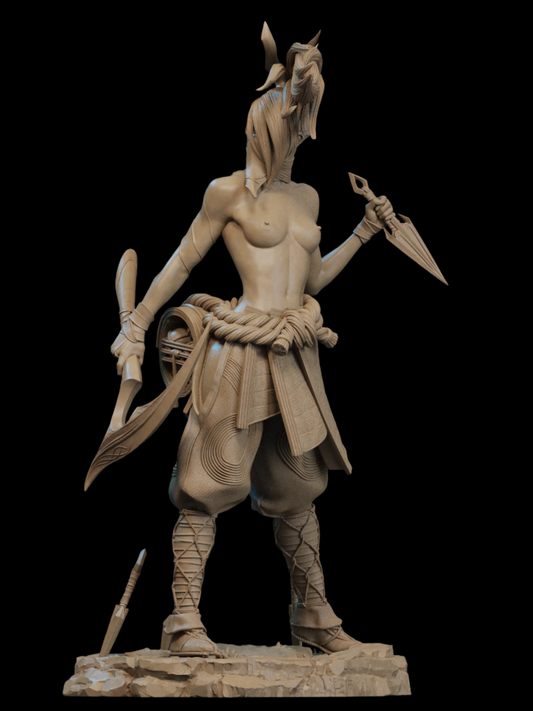 3656 Akali NSFW - League of Legends - STL 3D Print Files