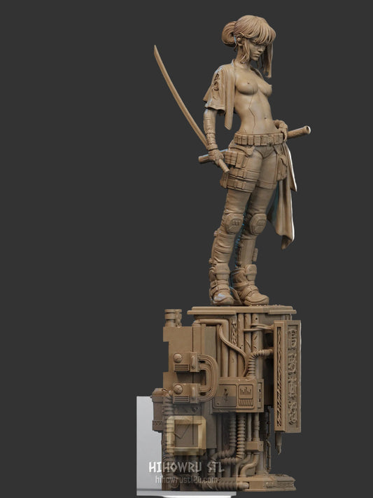 5214 Cyber Samurai NSFW - STL 3D Print Files