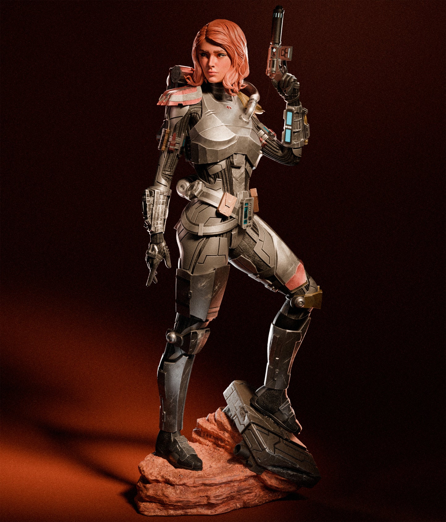 3732 Shae Vizla - Star Wars - STL 3D Print Files
