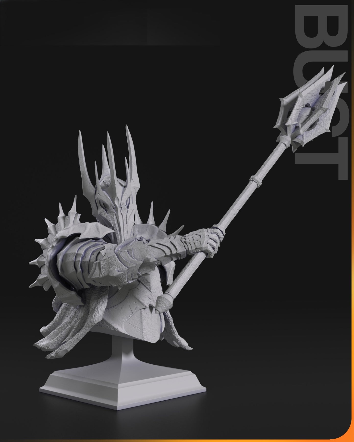 2719 Sauron - The Lord of the Rings - STL 3D Print Files