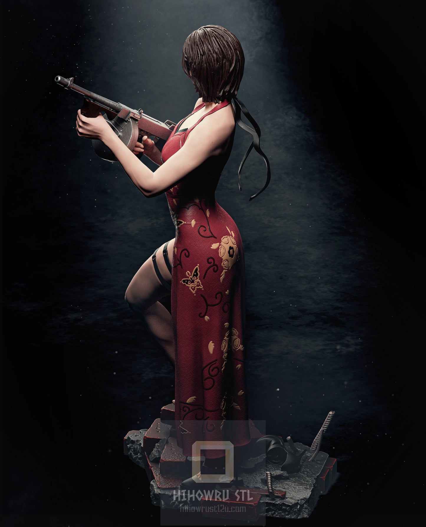 4651 Ada Wong NSFW - Resident Evil - STL 3D Print Files