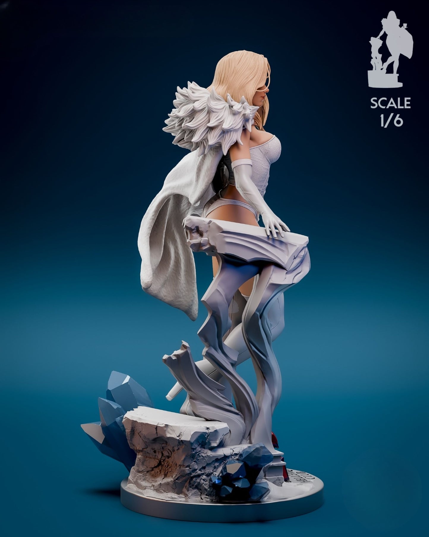 3870 Emma Frost - X-men - STL - 3d Print Files