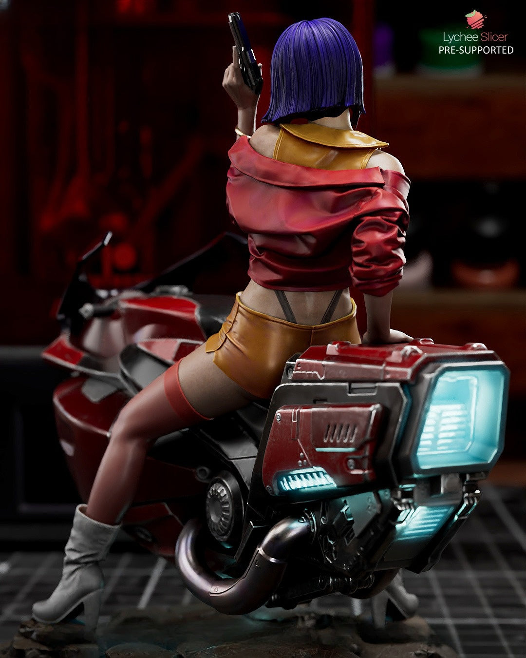 4008 Faye Valentine - Cowboy Bebop - STL 3D Print Files