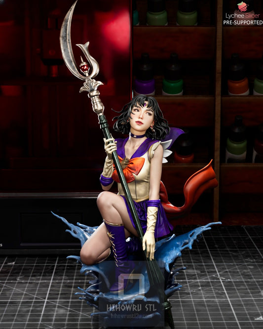 4321 Sailor Saturn - Sailor Moon - STL 3D Print Files