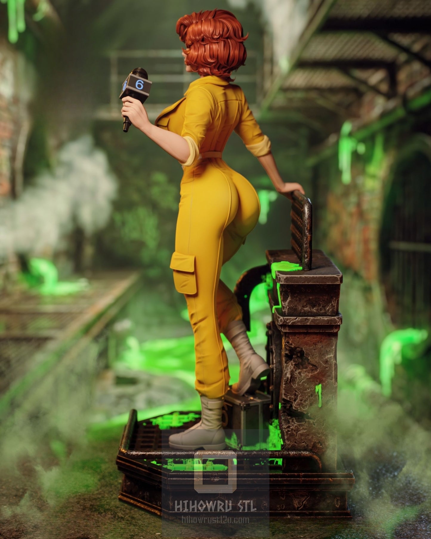 4782 April O'Neil NSFW - TMNT - STL 3D Print Files
