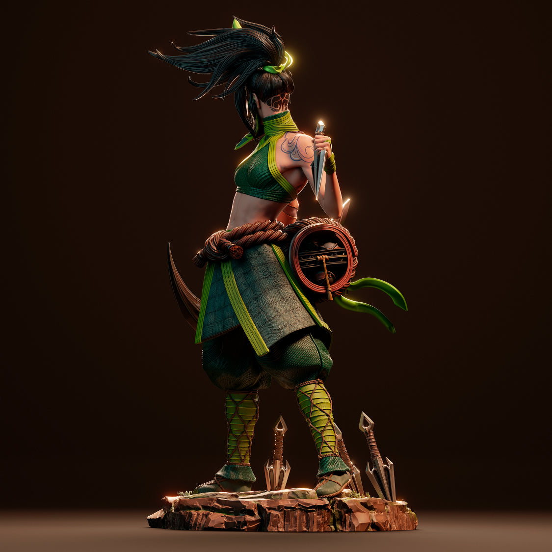3612 Akali - League of Legends - STL 3D Print Files
