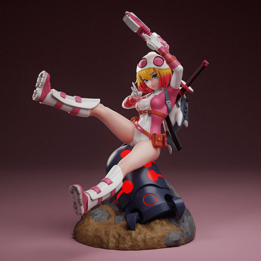 3510 Gwenpool - Gwendolyn Poole - STL 3D Print Files