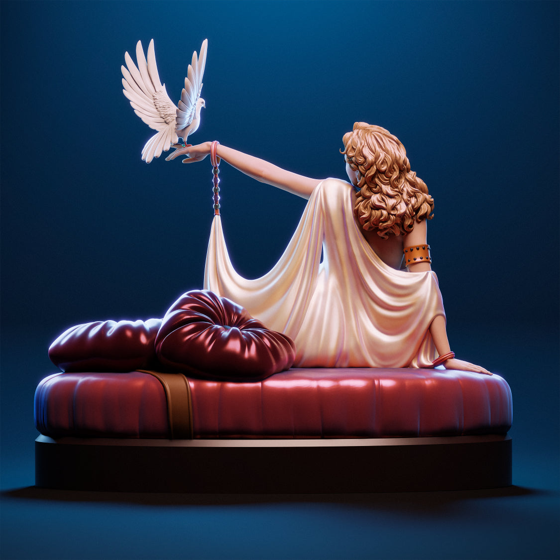 3925 Lady Pin Up - STL 3D Print Files