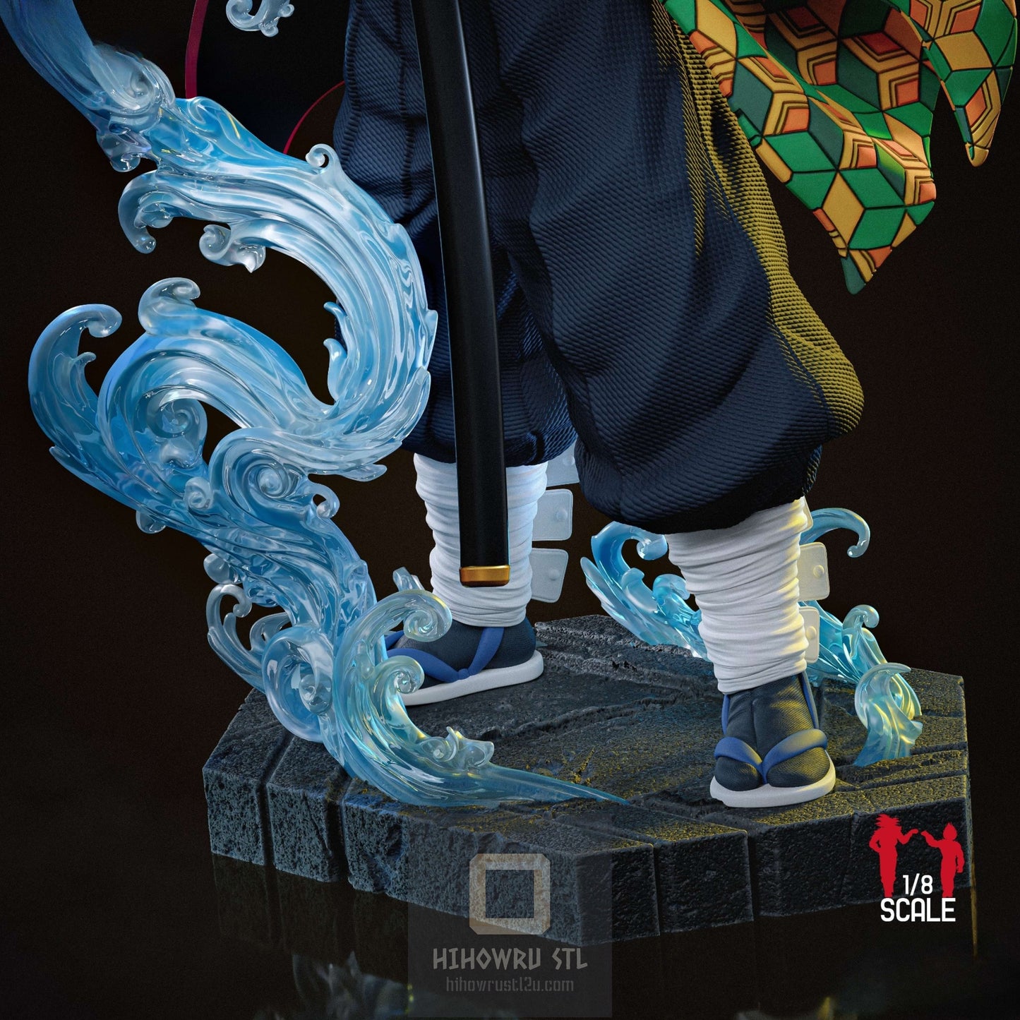 4591 Giyu Tomioka - Kimetsu no Yaiba - STL 3D Print Files