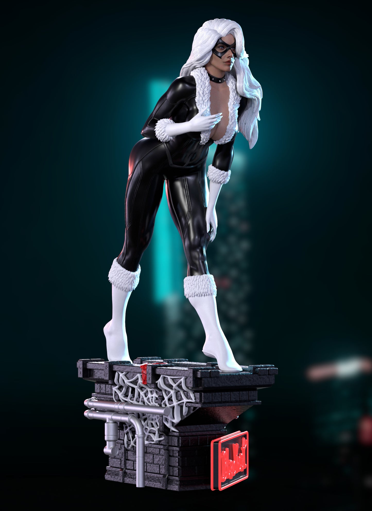 2701 Black Cat - Marvel Comics - STL 3D Print Files