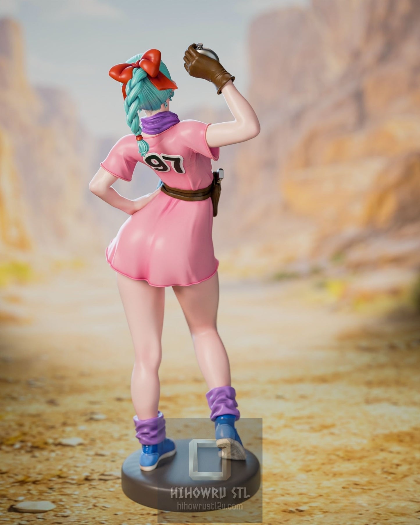 5112 Bulma NSFW - Dragon Ball - STL 3D Print Files