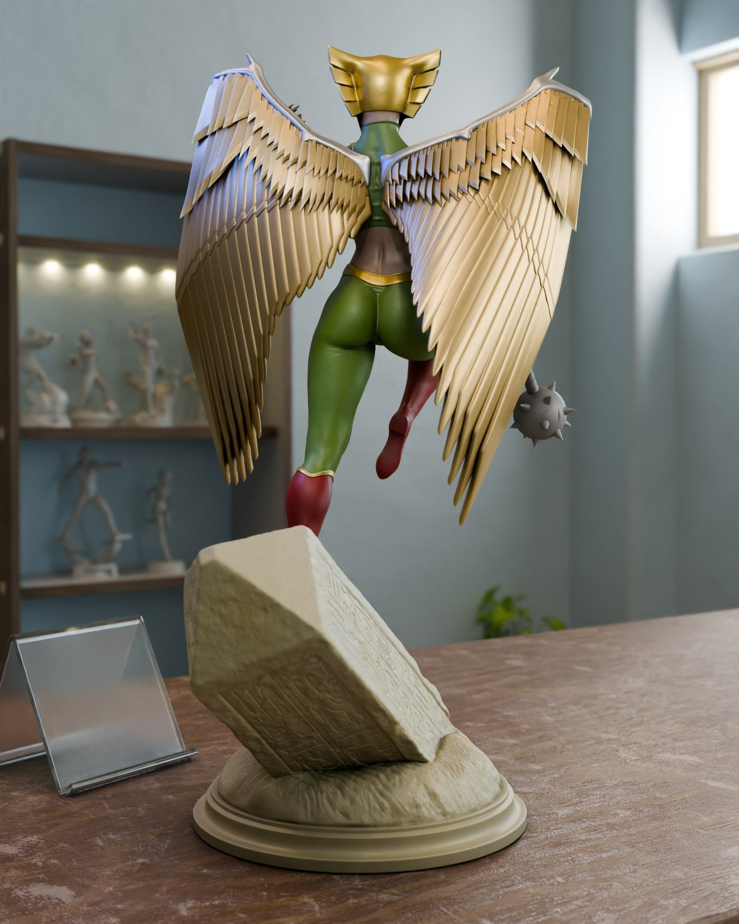2881 Hawkgirl - DC Comics - STL 3D Print Files