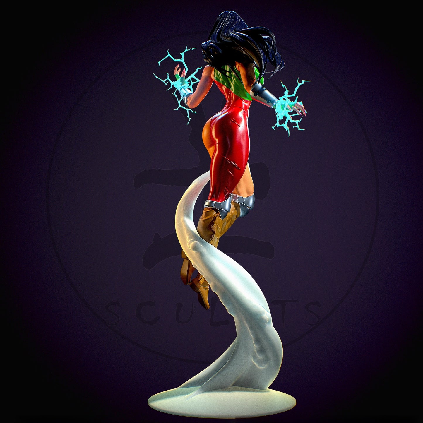 3521 Sarah Rainmaker NSFW - GEN 13 - STL 3D Print Files