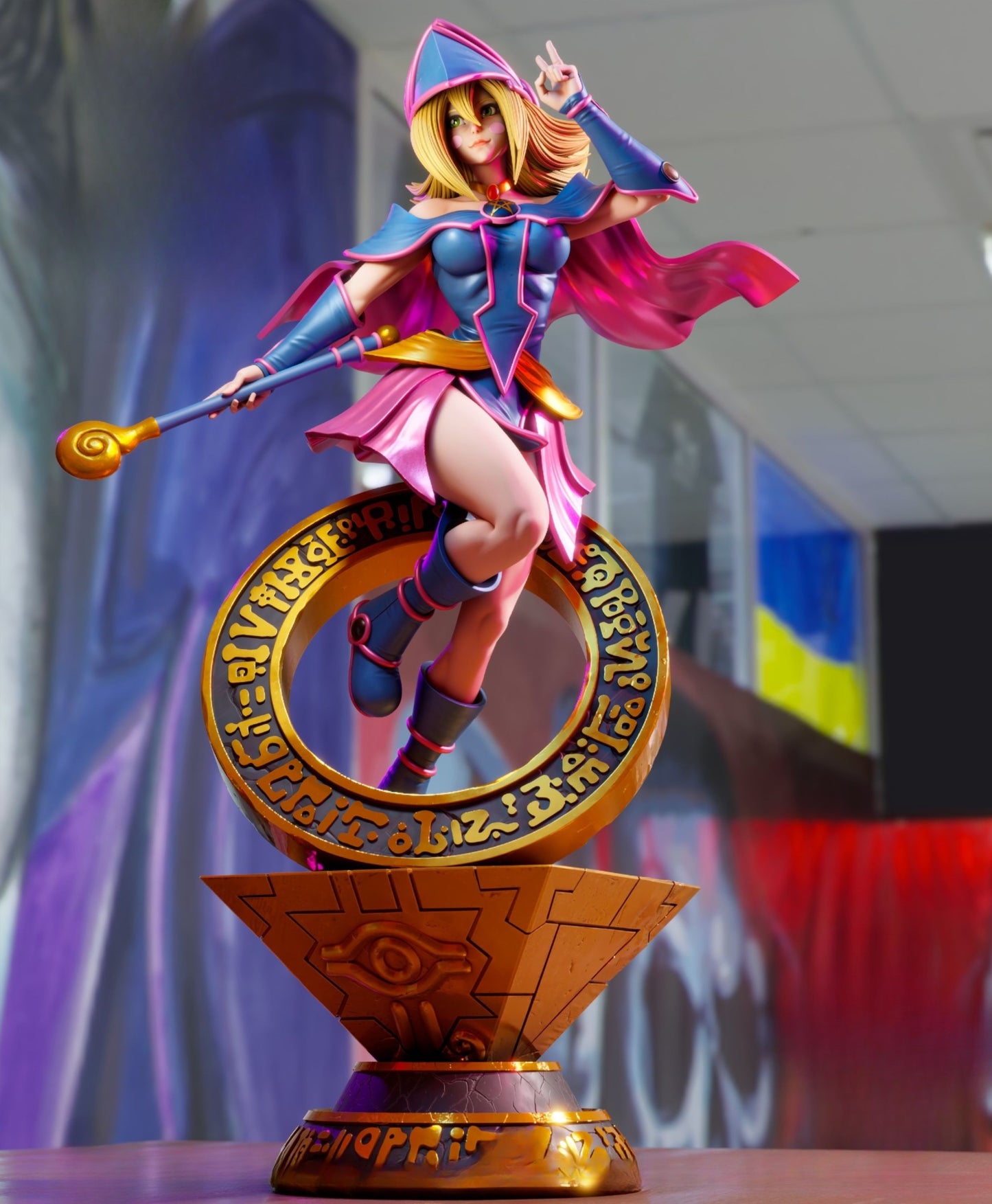 3620 Dark Magician Girl NSFW - Yu-Gi-Oh! - STL 3D Print Files