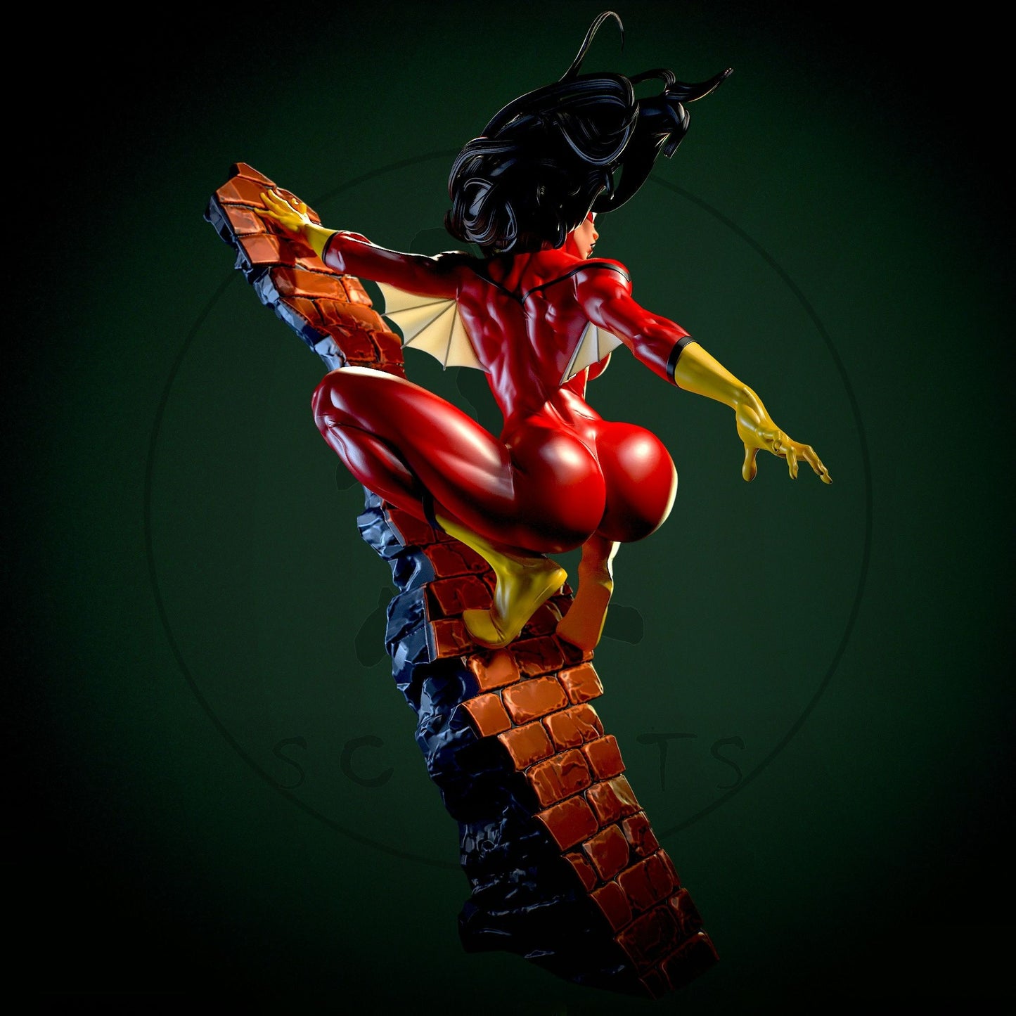3637 Spider-Woman NSFW - Marvel Comics - STL 3D Print Files