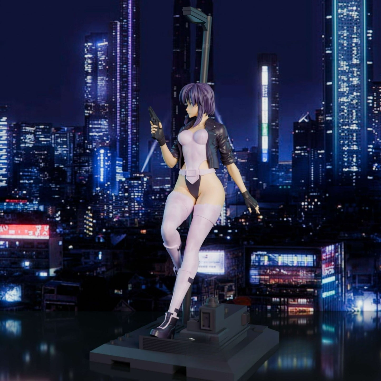 3644 Motoko Kusanagi NSFW - Ghost in the Shell - STL 3D Print Files