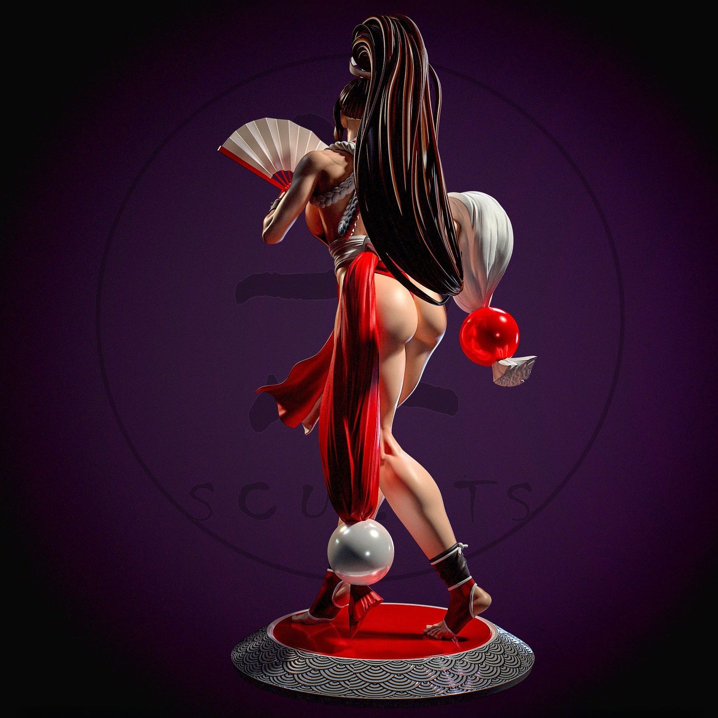 3748 Mai Shiranui NSFW - King of Fighters - STL 3D Print Files
