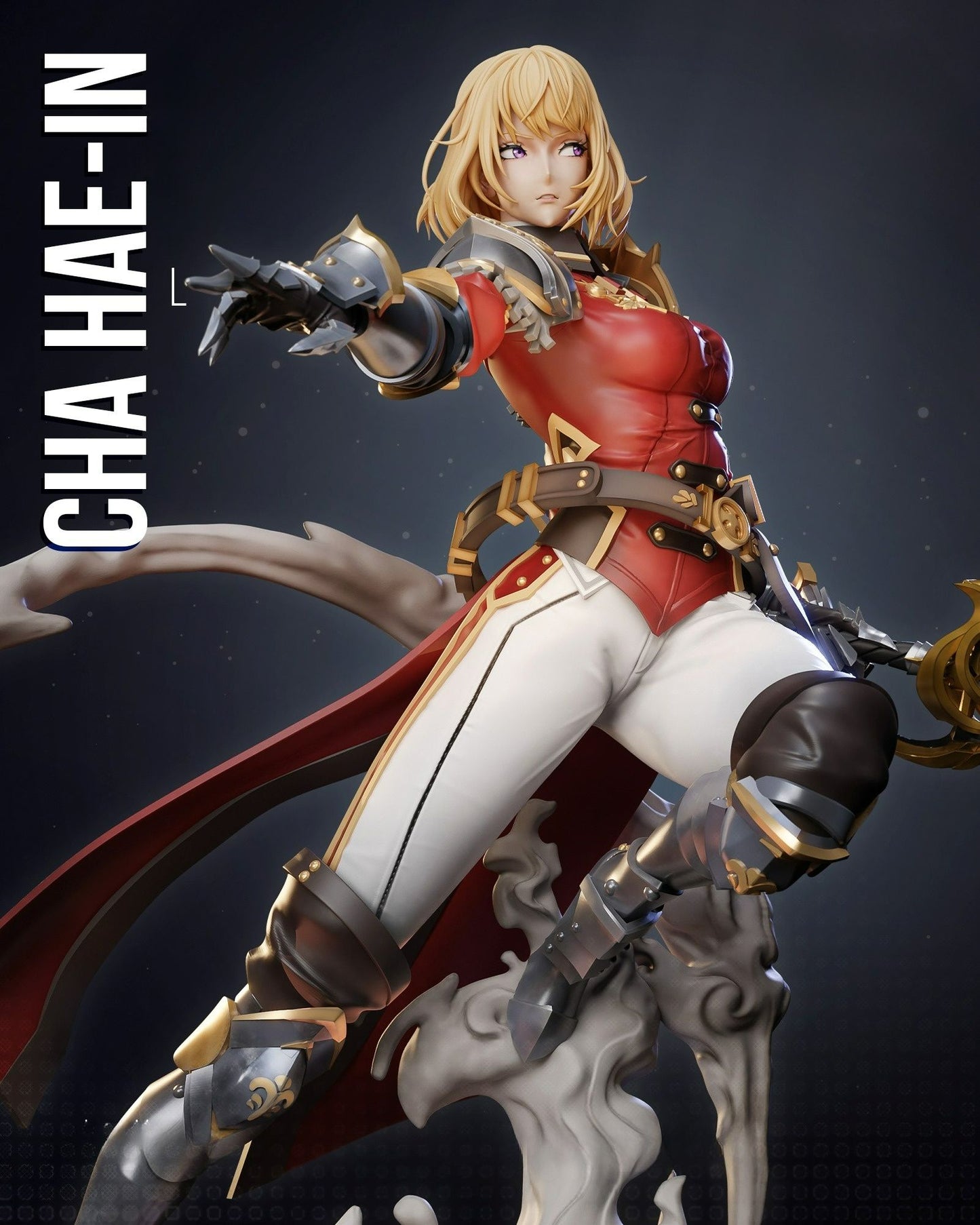 3799 Cha Hae-In - Solo Leveling - STL 3D Print Files