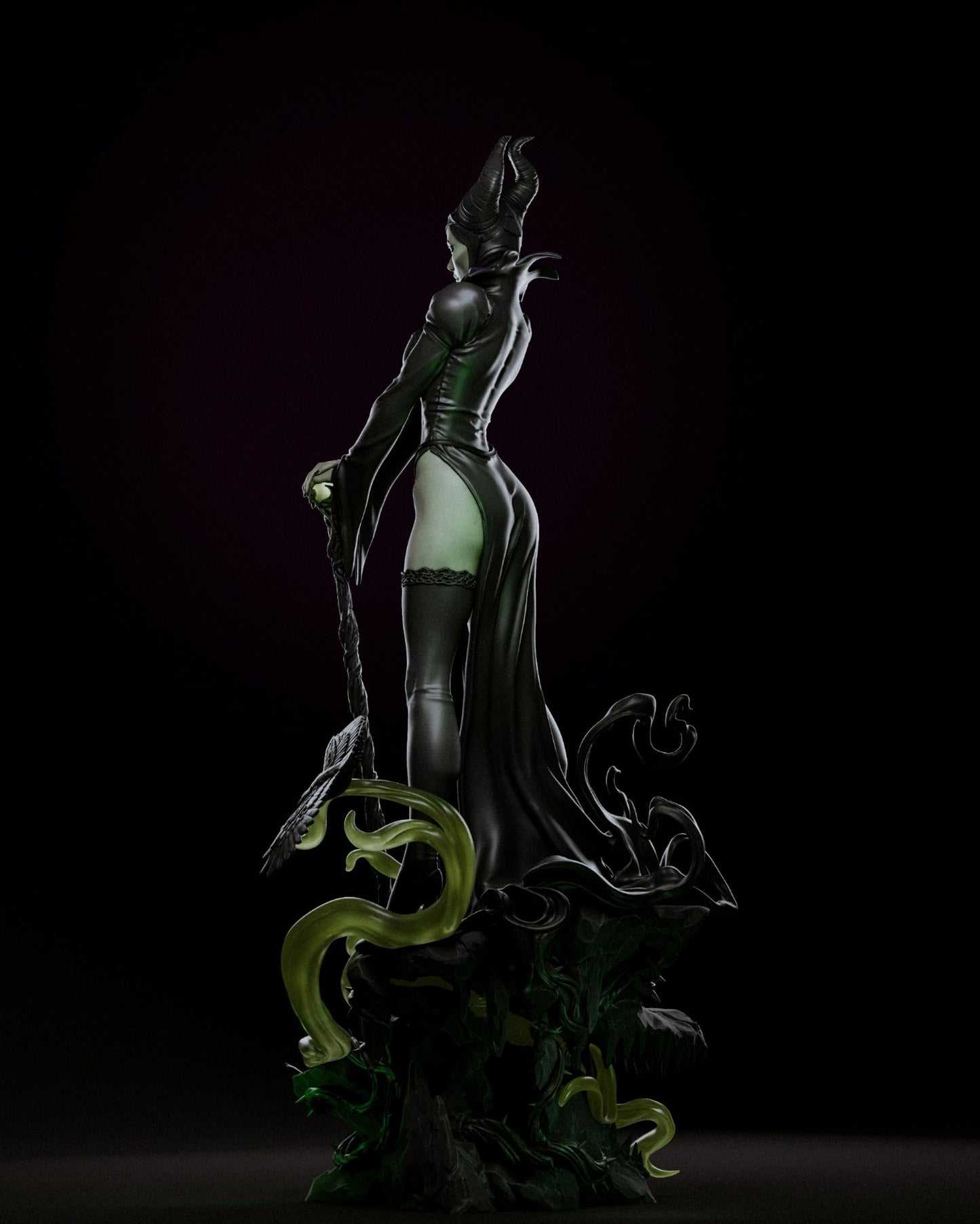 3813 Maleficent - STL 3D Print Files