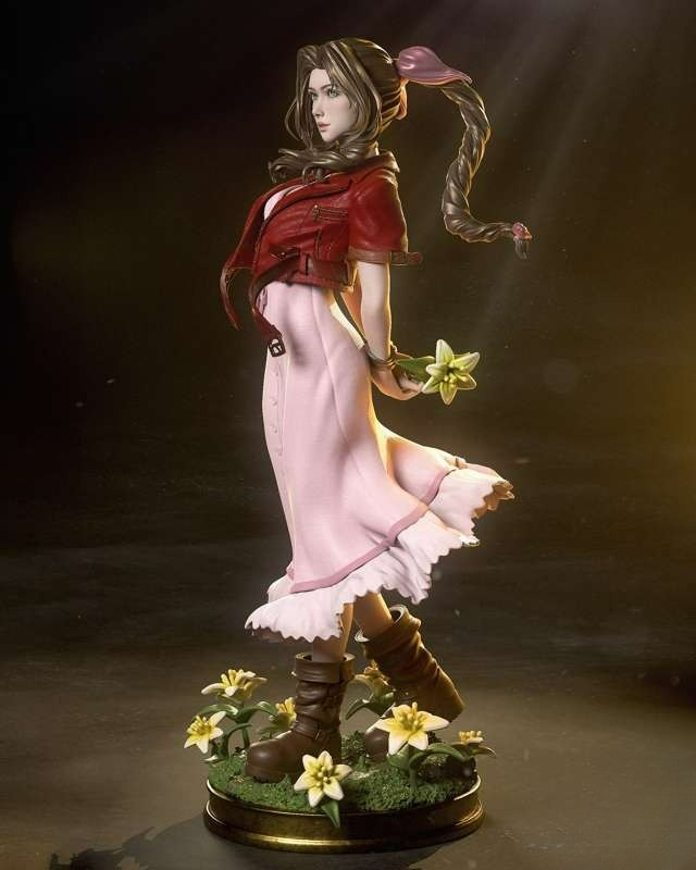 3855 Aerith Gainsborough NSFW - Final Fantasy - STL 3D Print Files