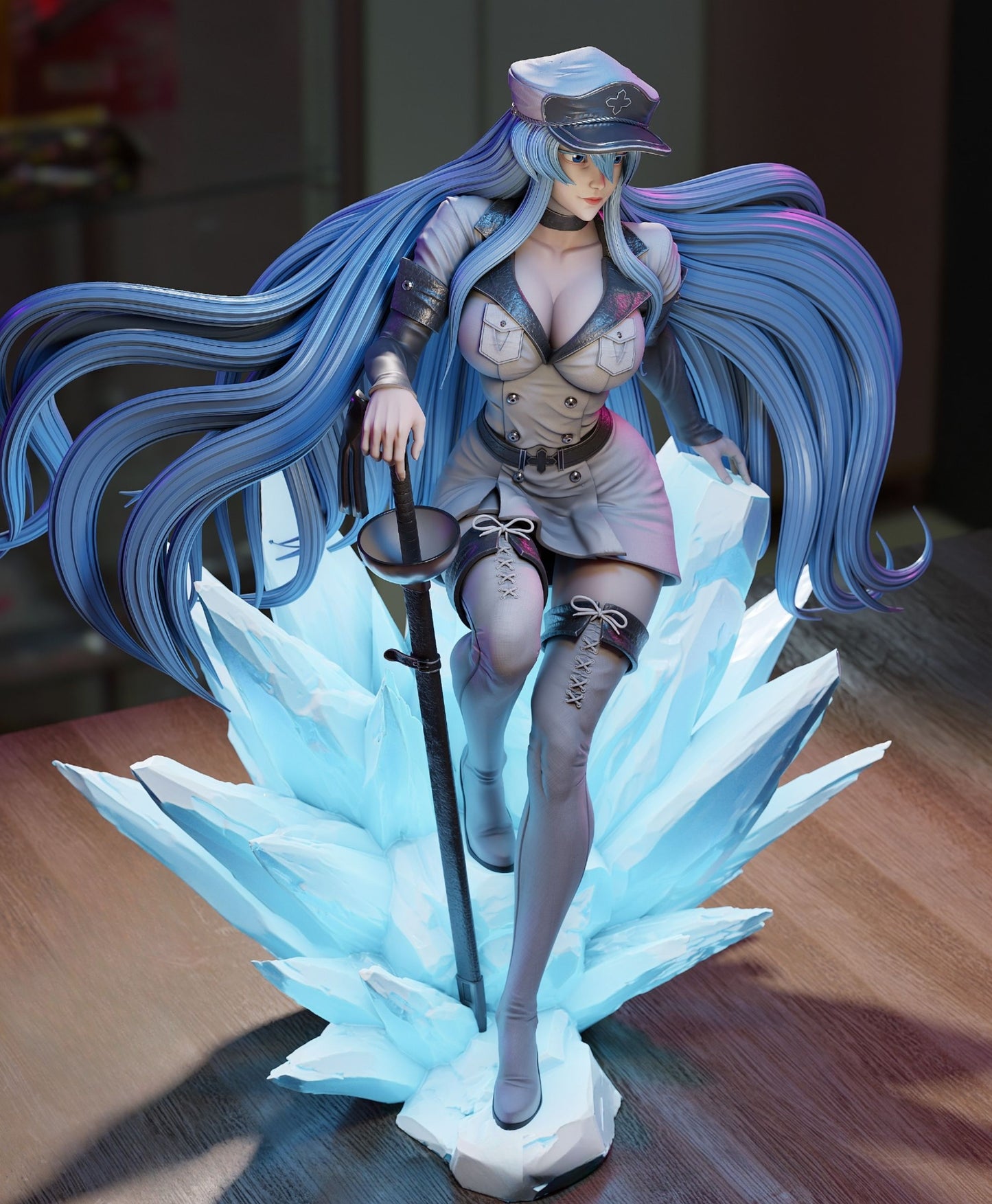 3865 Esdeath NSFW - Akame Ga Kill! - STL 3D Print Files