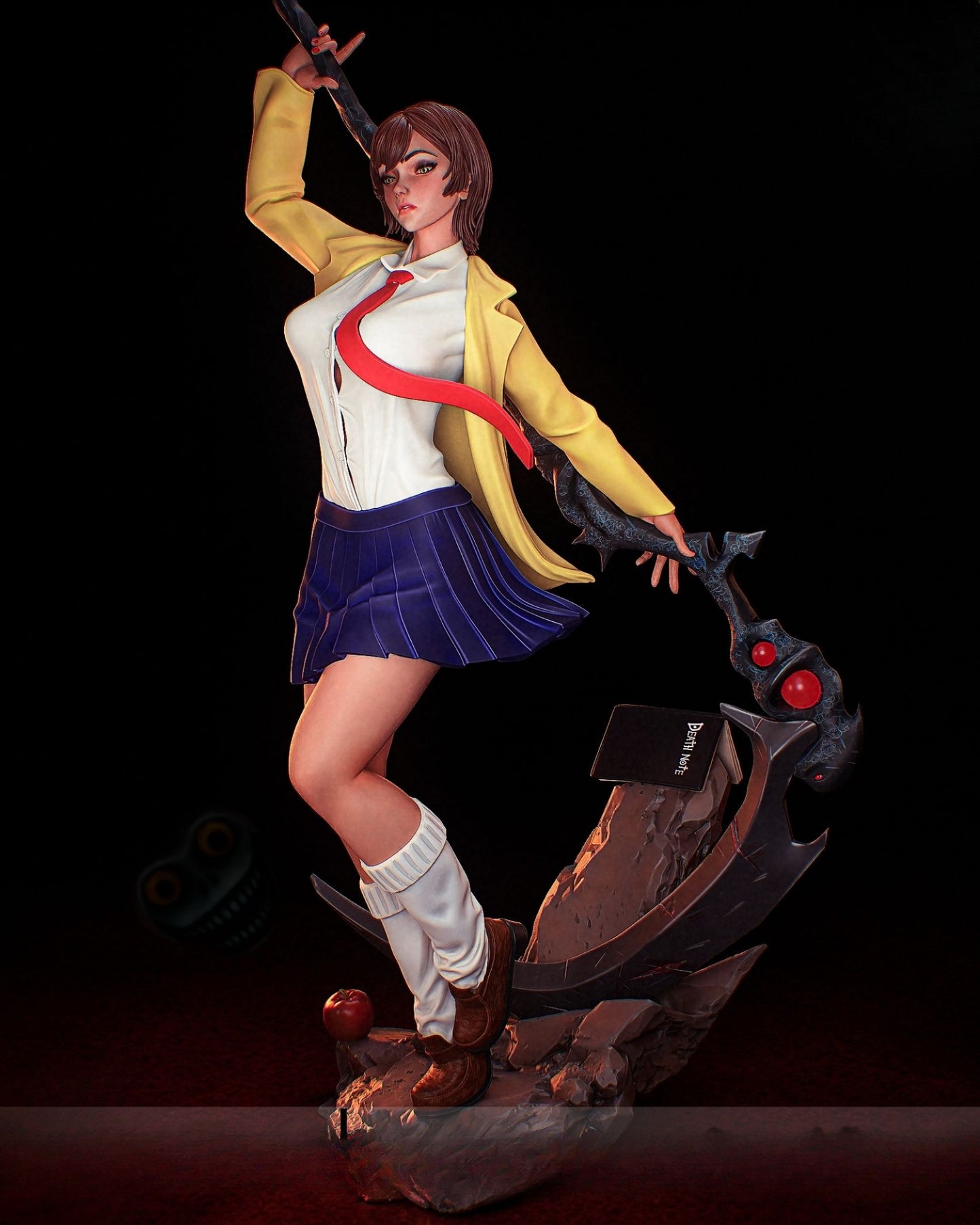 3900 Female Light Yagami NSFW - Death Note - STL 3D Print Files