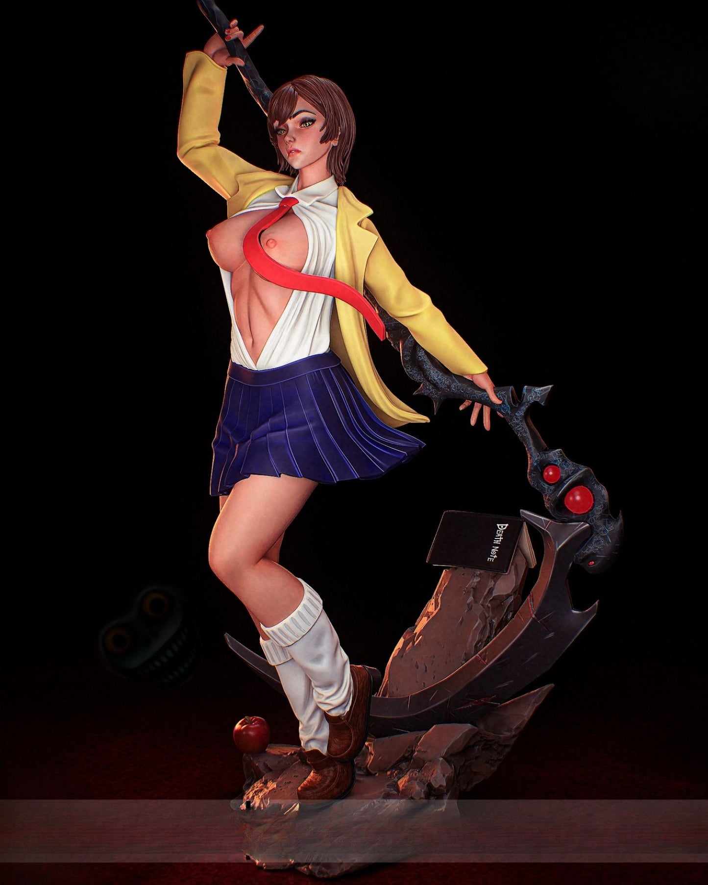 3900 Female Light Yagami NSFW - Death Note - STL 3D Print Files