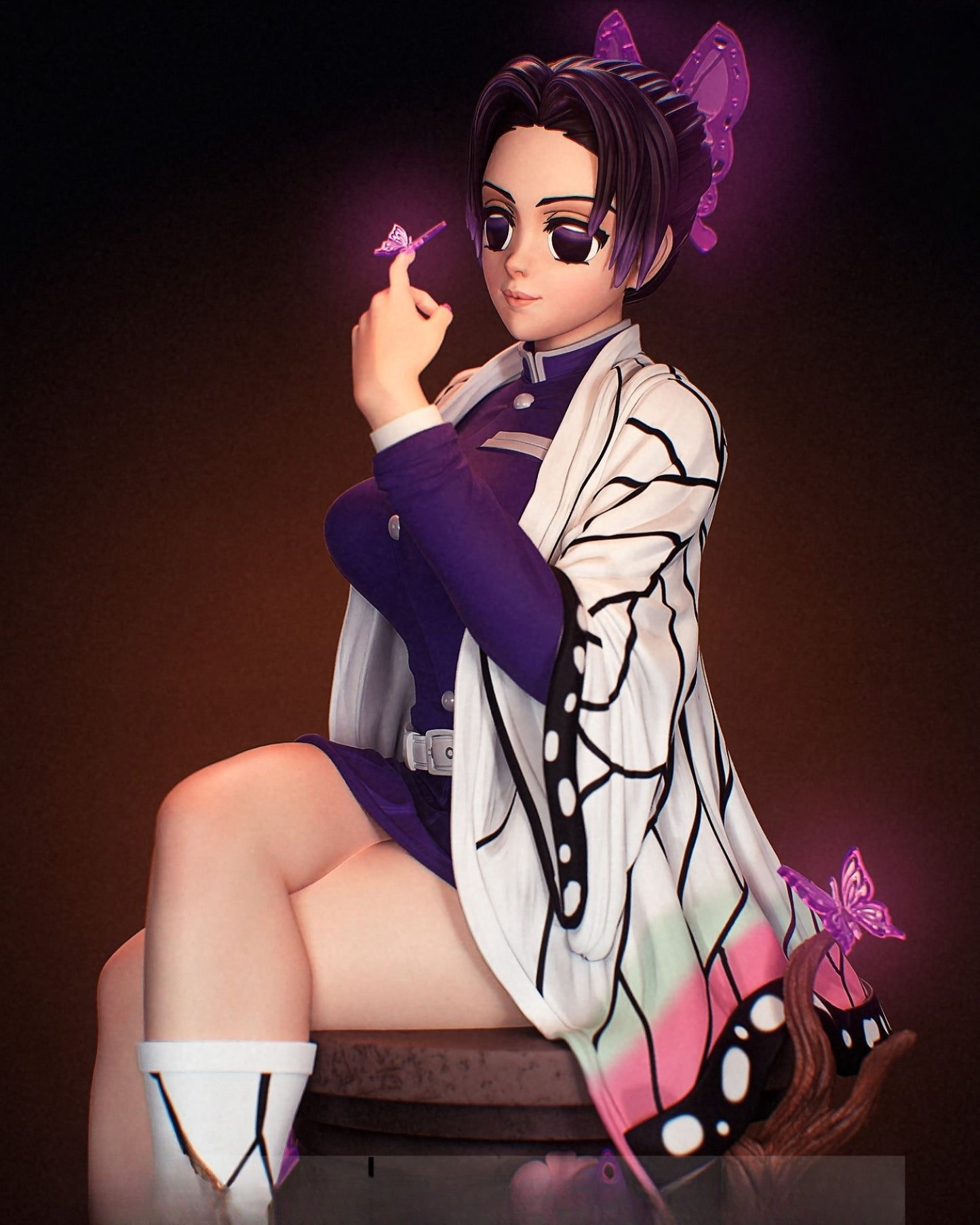 3902 Shinobu Kocho NSFW - Kimetsu no Yaiba - STL 3D Print Files