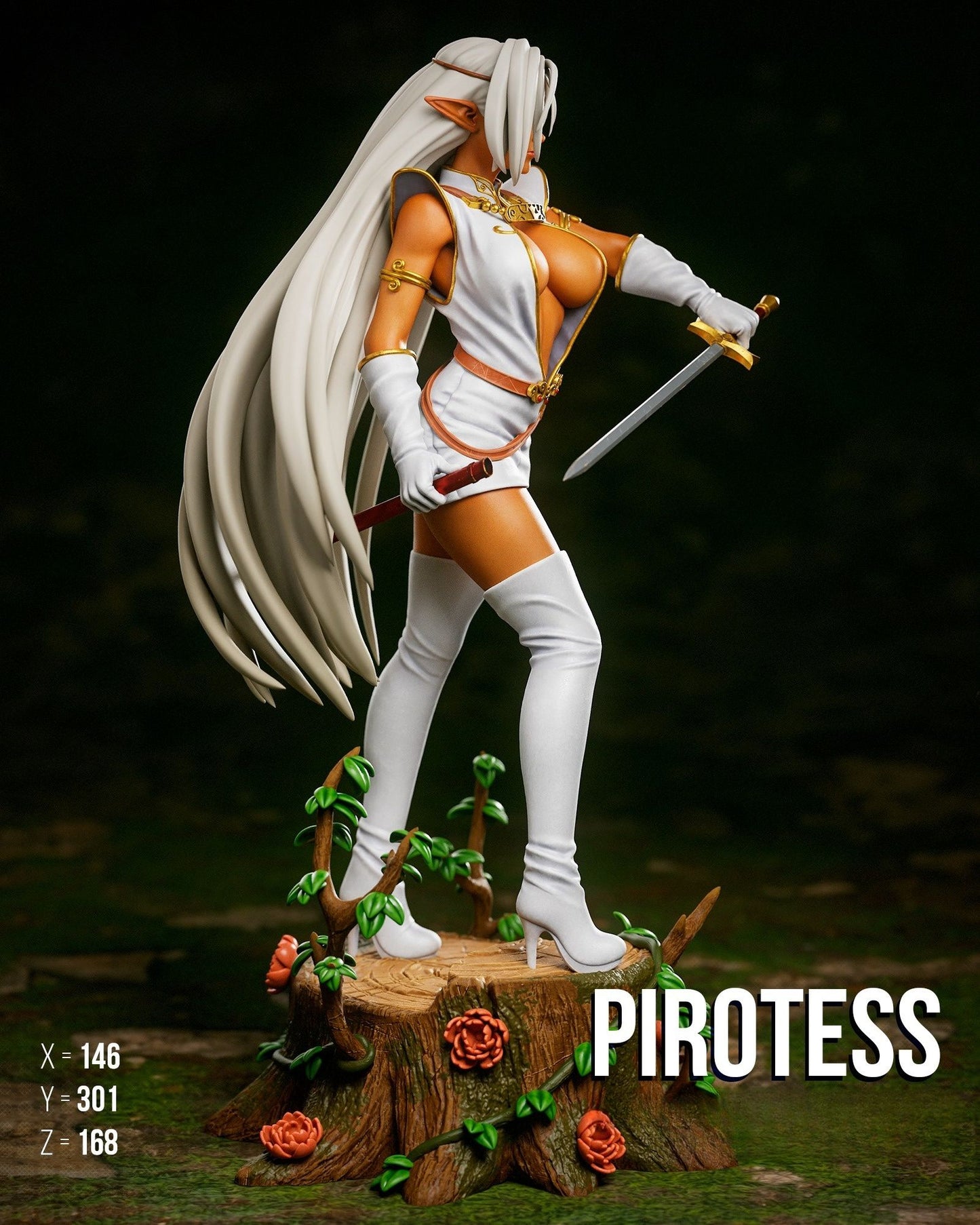 3909 Pirotess - Record of Lodoss War - STL 3D Print Files