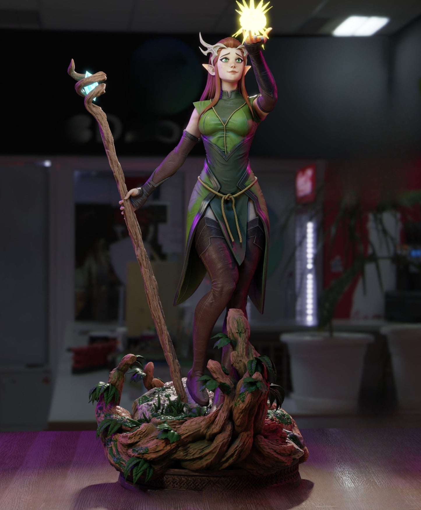 3960 Keyleth NSFW - The Legend of Vox Machina - STL 3D Print Files
