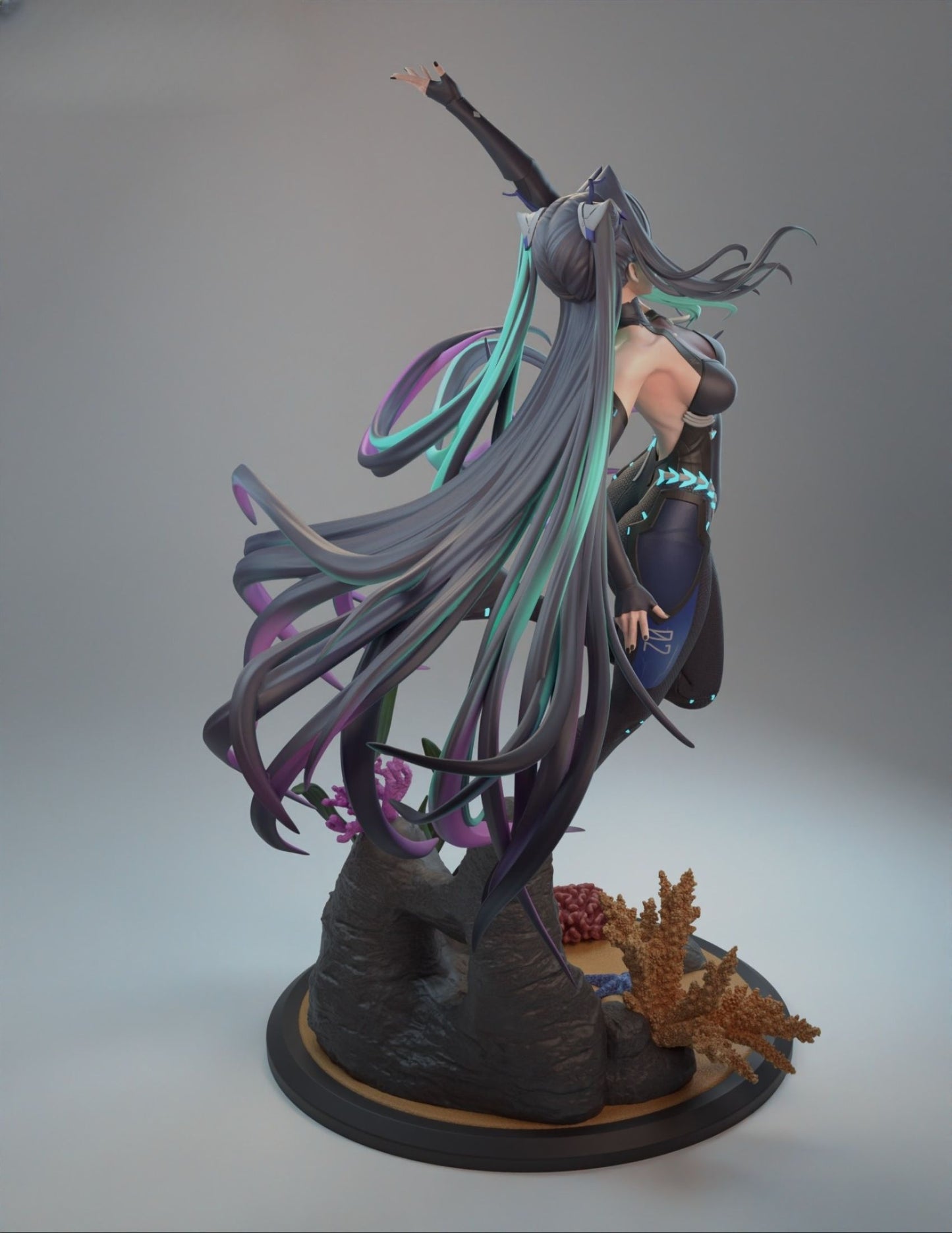 3989 Little Mermaid- Nikke Goddess of Victory - STL 3D Print Files