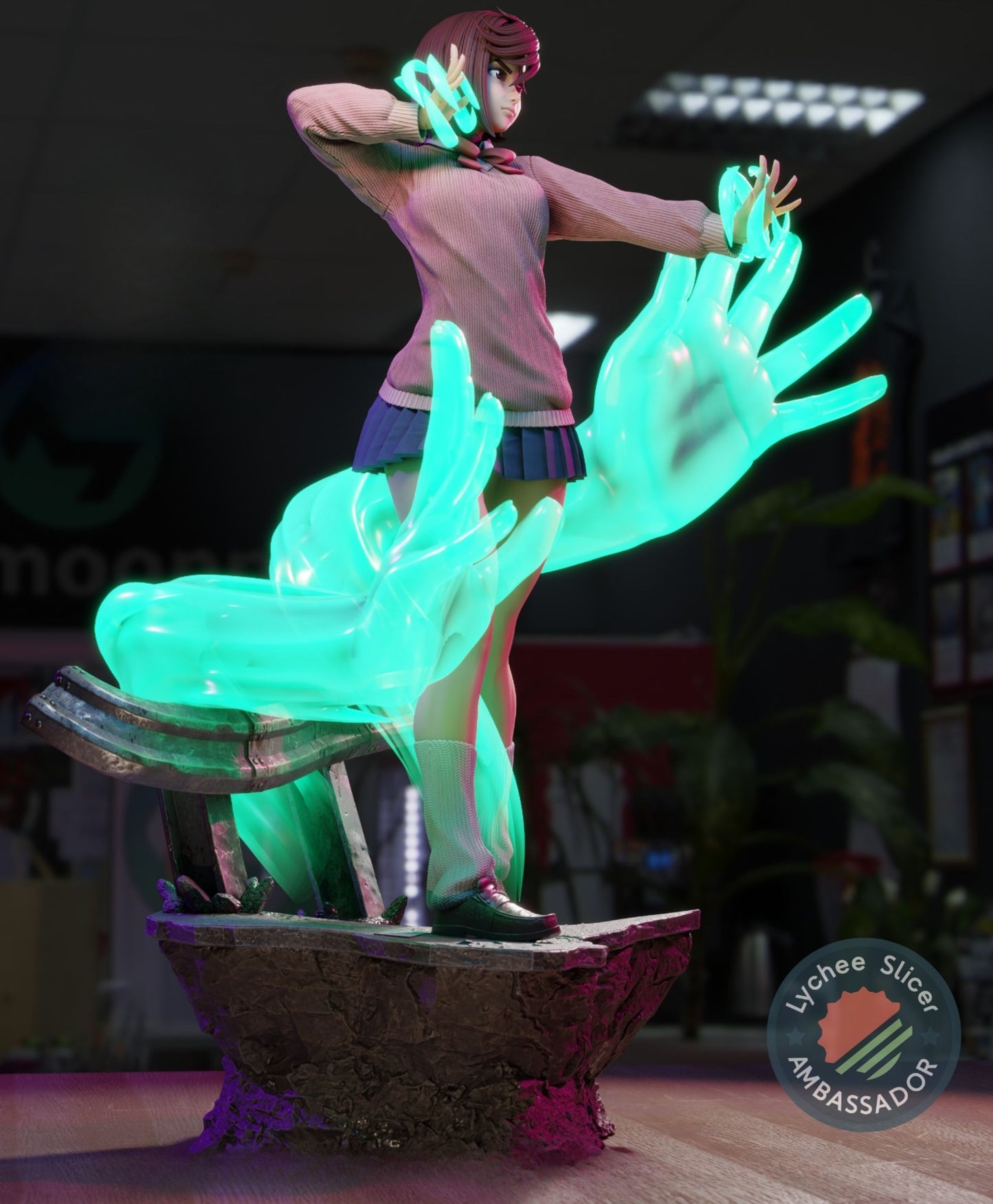 4027 Momo Ayase - Dandadan - STL 3D Print Files