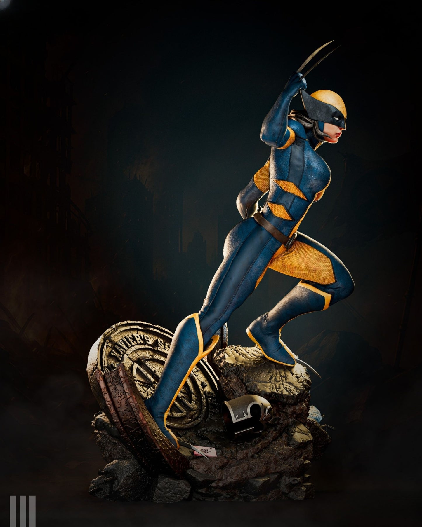 4054 X-23 - X-men - STL 3D Print Files