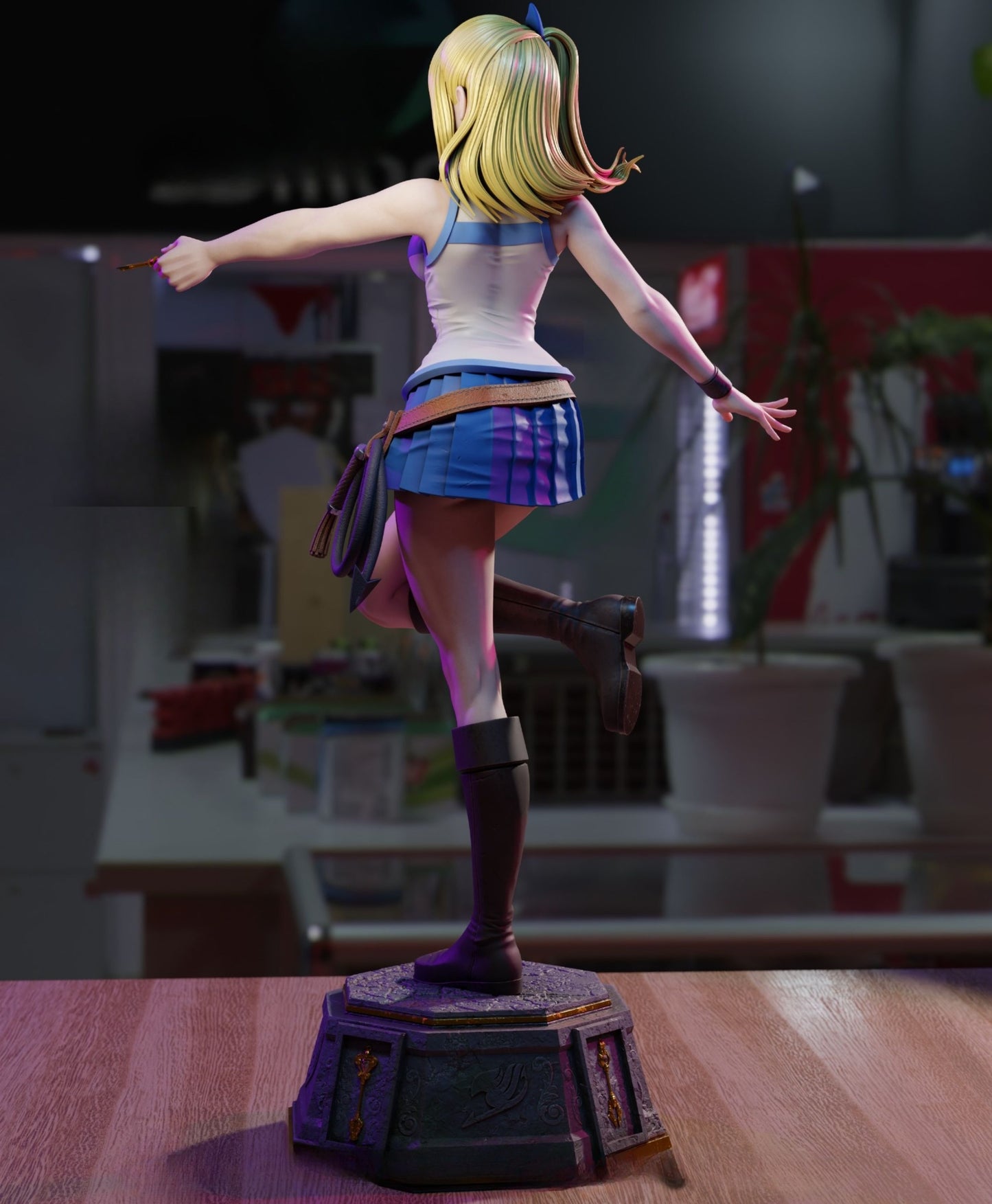 4105 Lucy Heartfilia NSFW - Fairy Tail - STL 3D Print Files