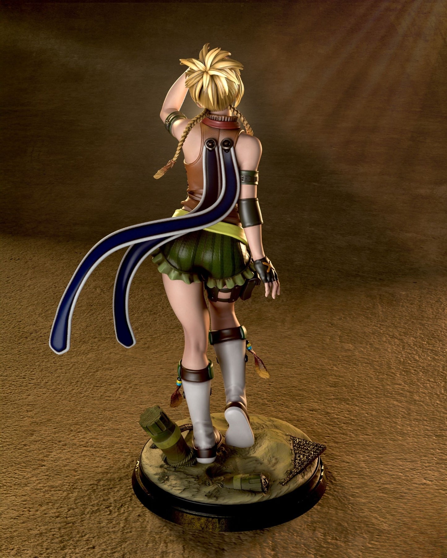 4119 Rikku - Final Fantasy - STL 3D Print Files